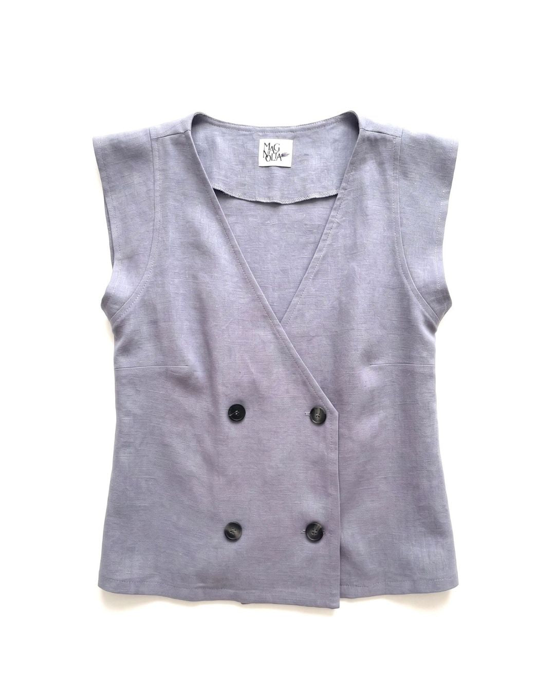 ELIANA Blue cloud vest