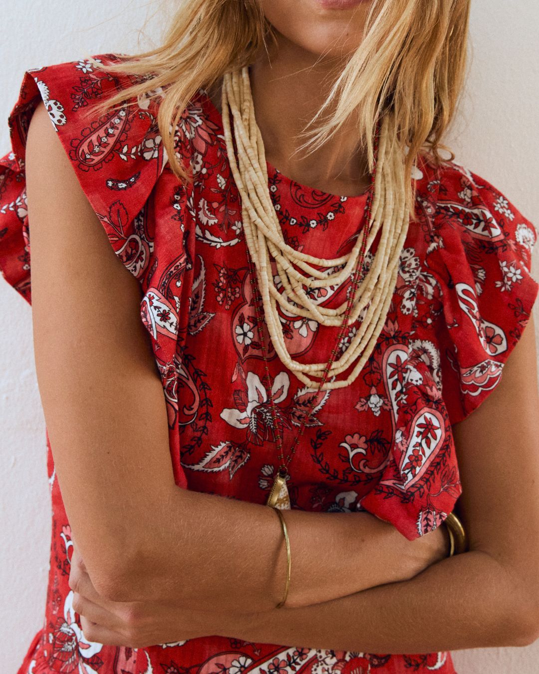 Vestido BRIANA Red passion