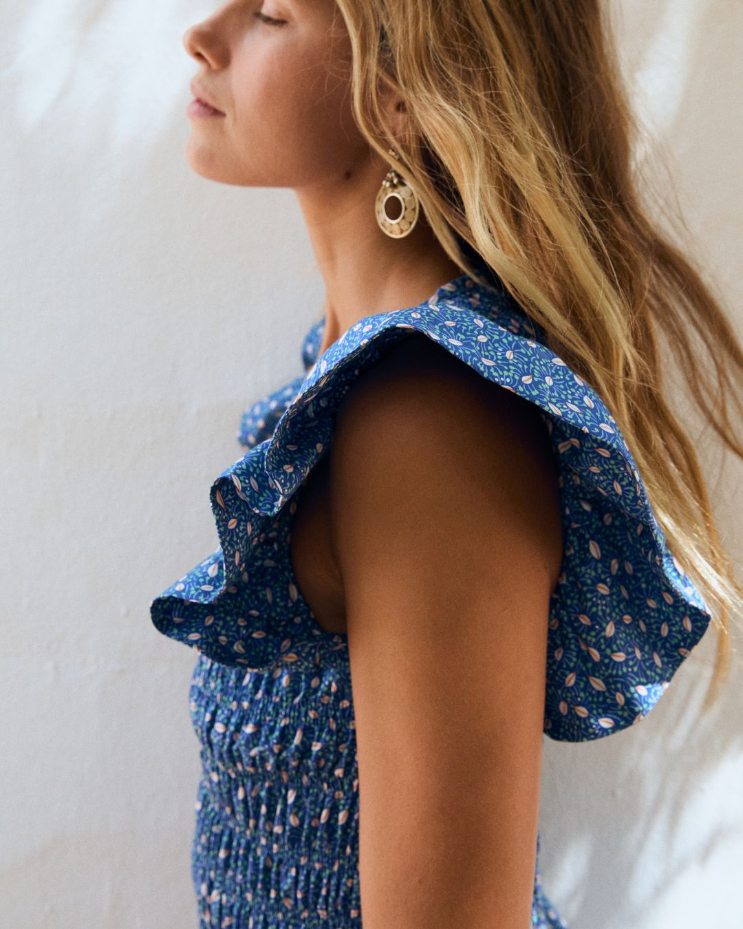 Vestido MARINA Midnight bloom