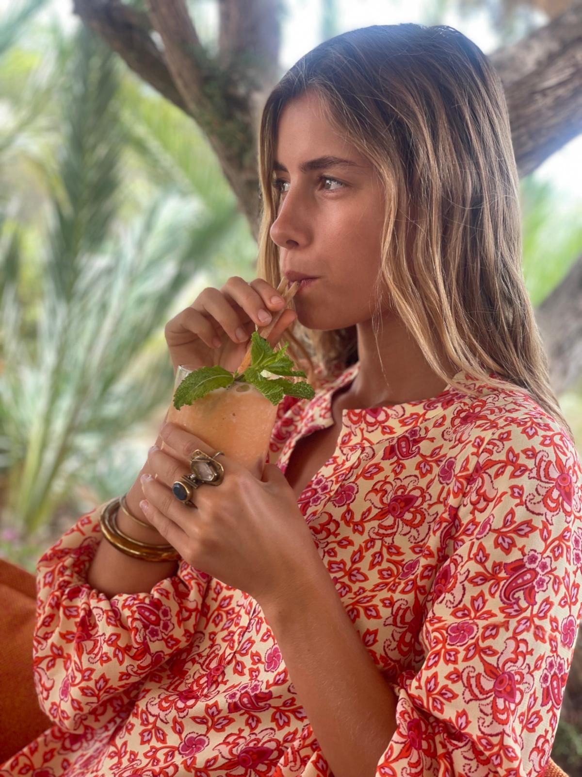 Vestido DAKOTA Scarlet bloom