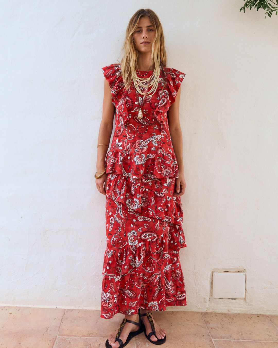 Vestido BRIANA Red passion