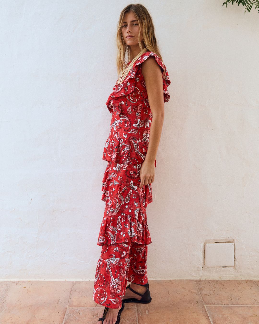 BRIANA Red passion dress