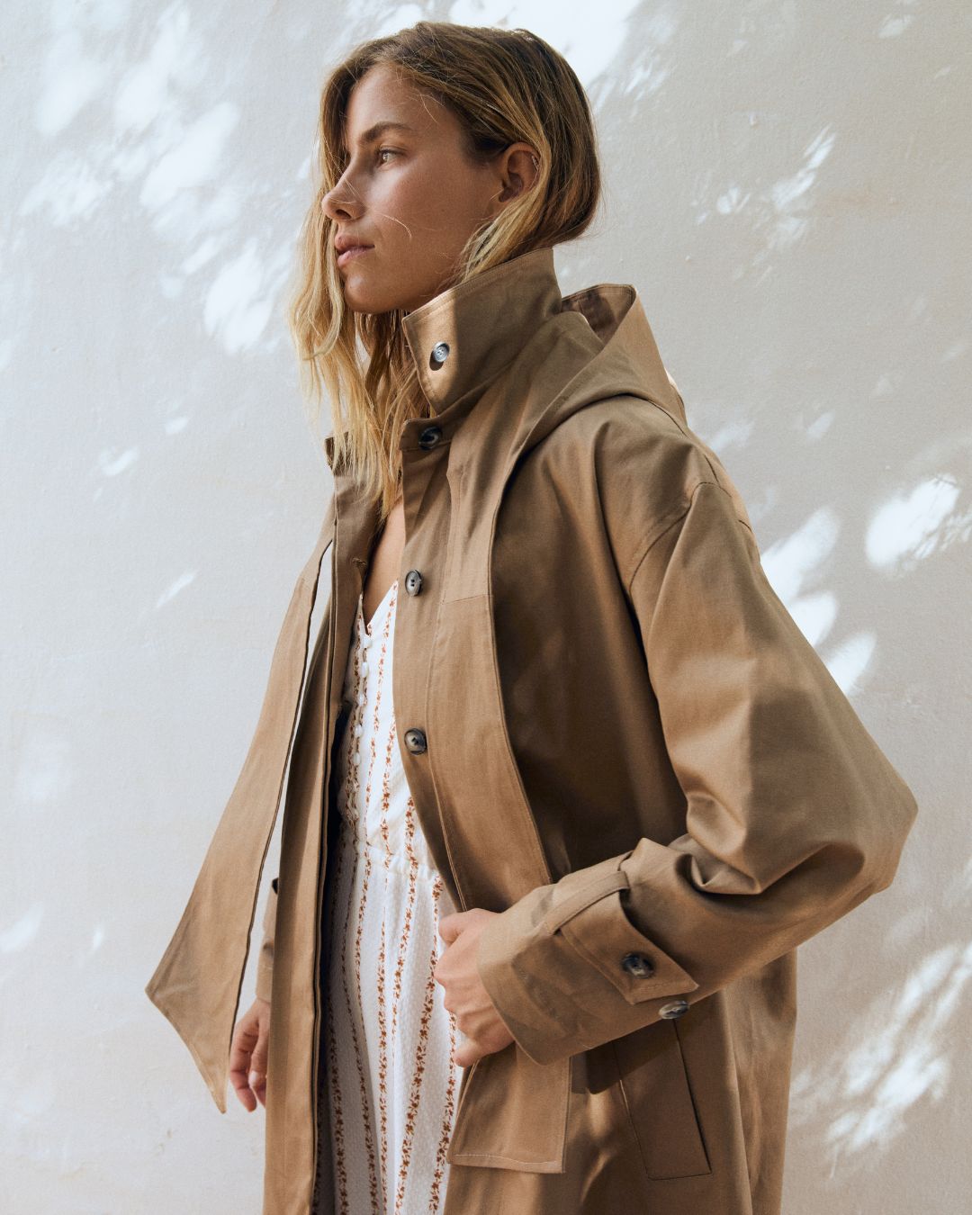 Abrigo RINGO Loneta marrón