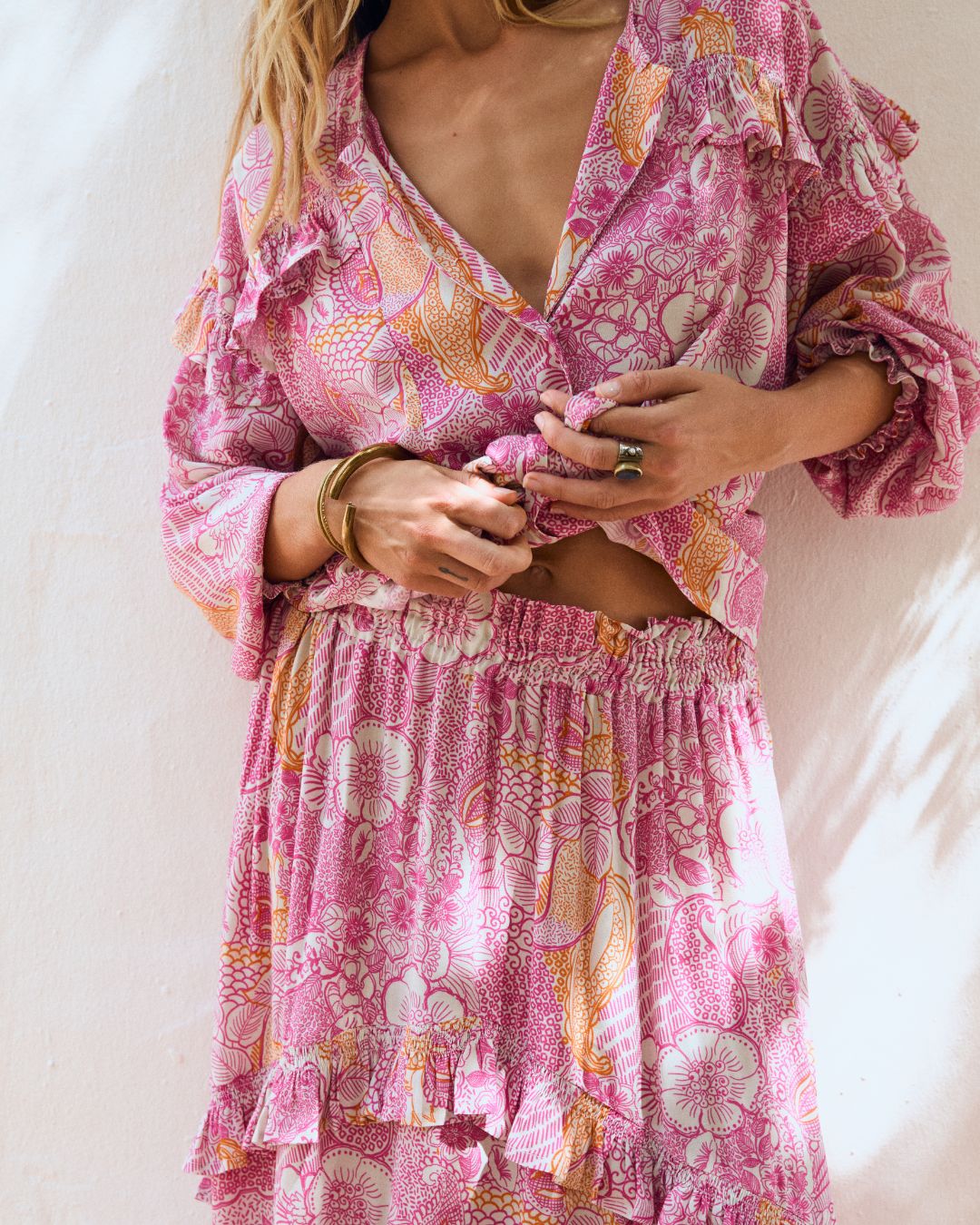 ISIS Rose Reverie Blouse