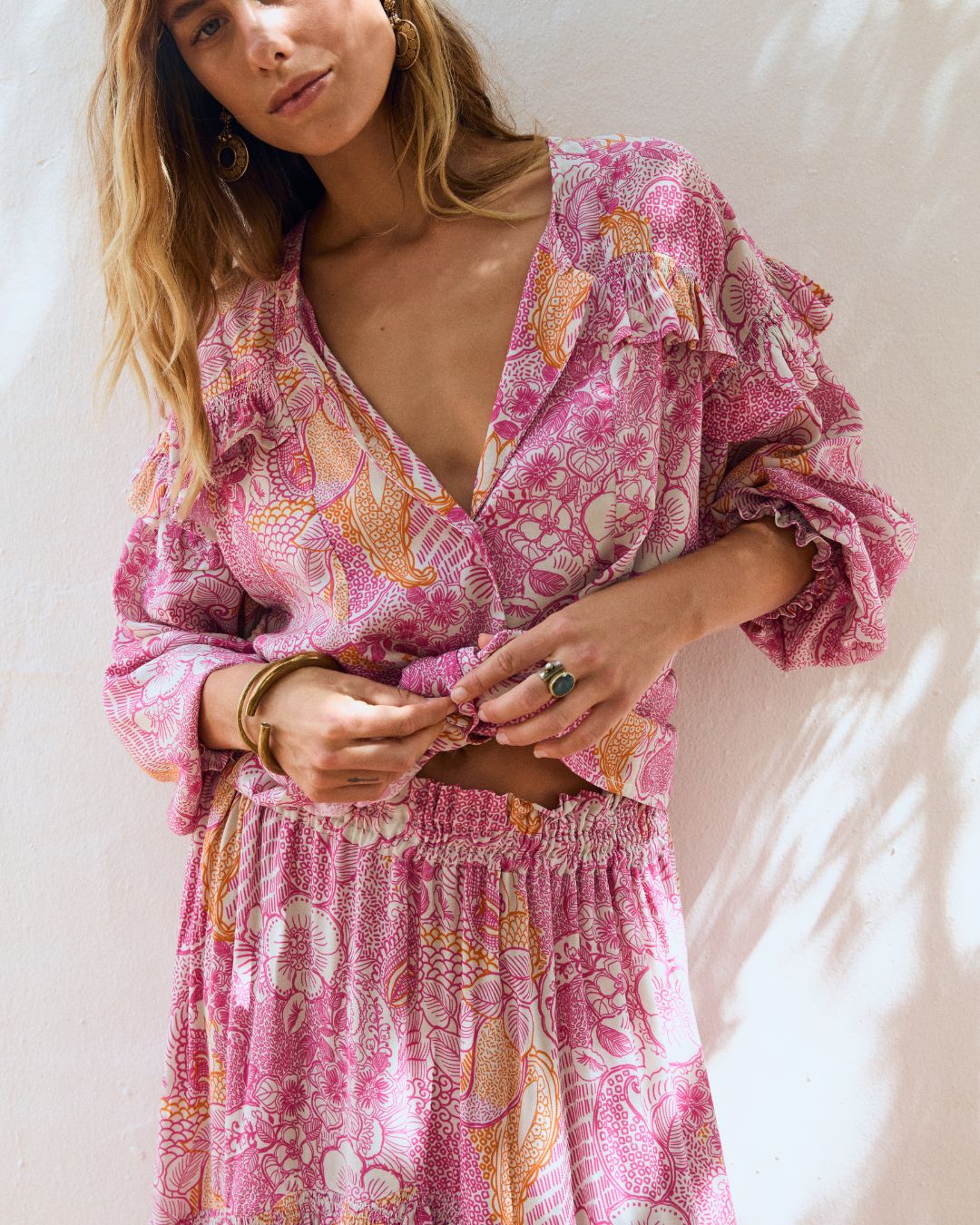 ISIS Rose Reverie Blouse