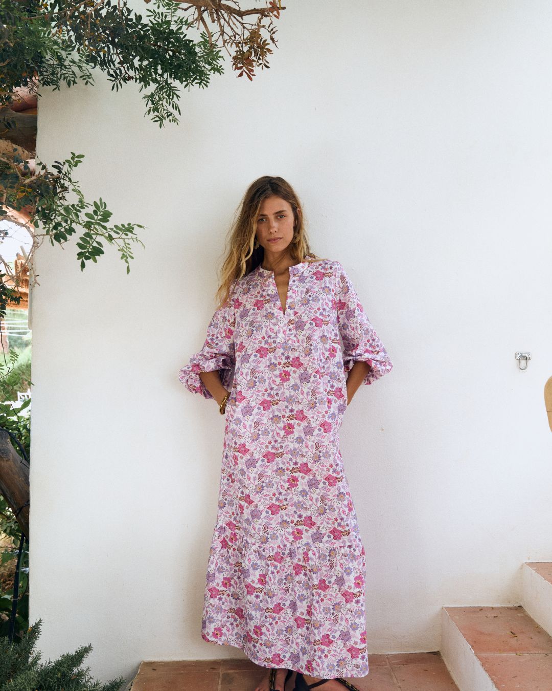 Vestido DAKOTA Floral fusion