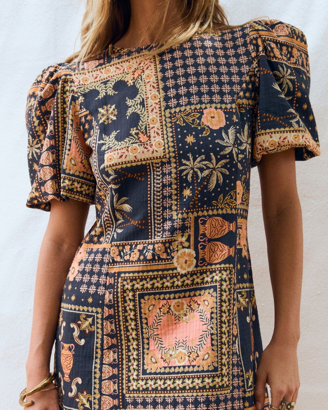 Vestido NIZA Tropical sundown