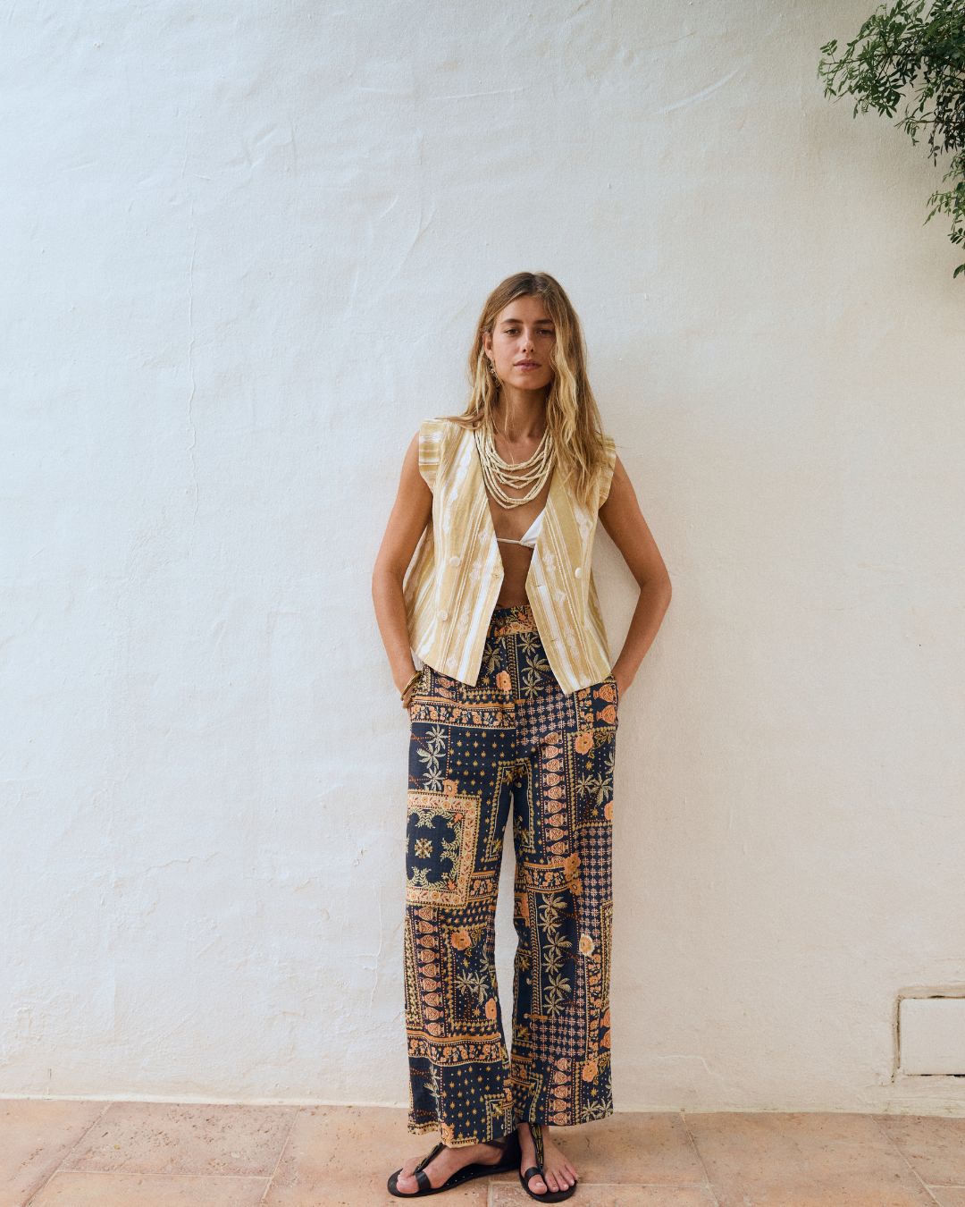 ELIANA Yellow Radiant Vest