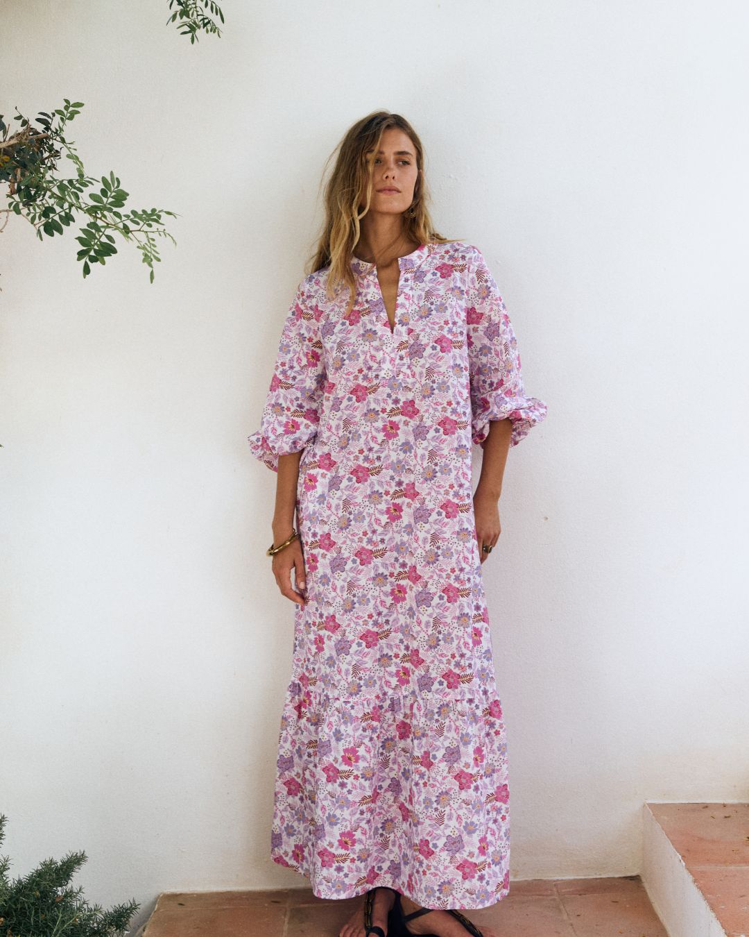 Vestido DAKOTA Floral fusion