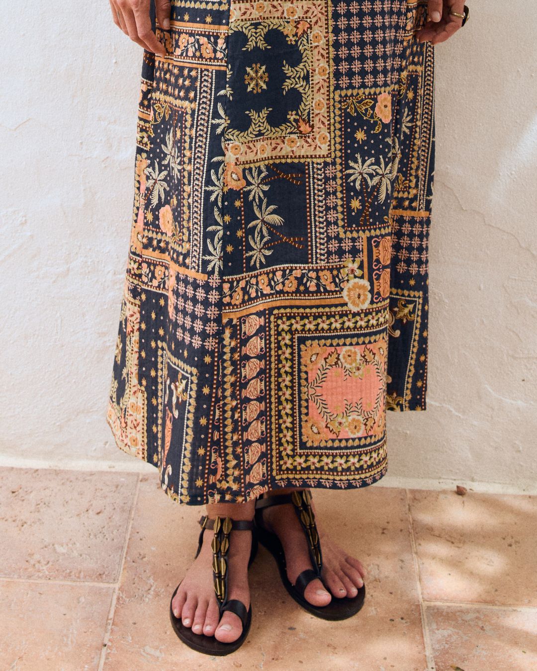 Vestido NIZA Tropical sundown