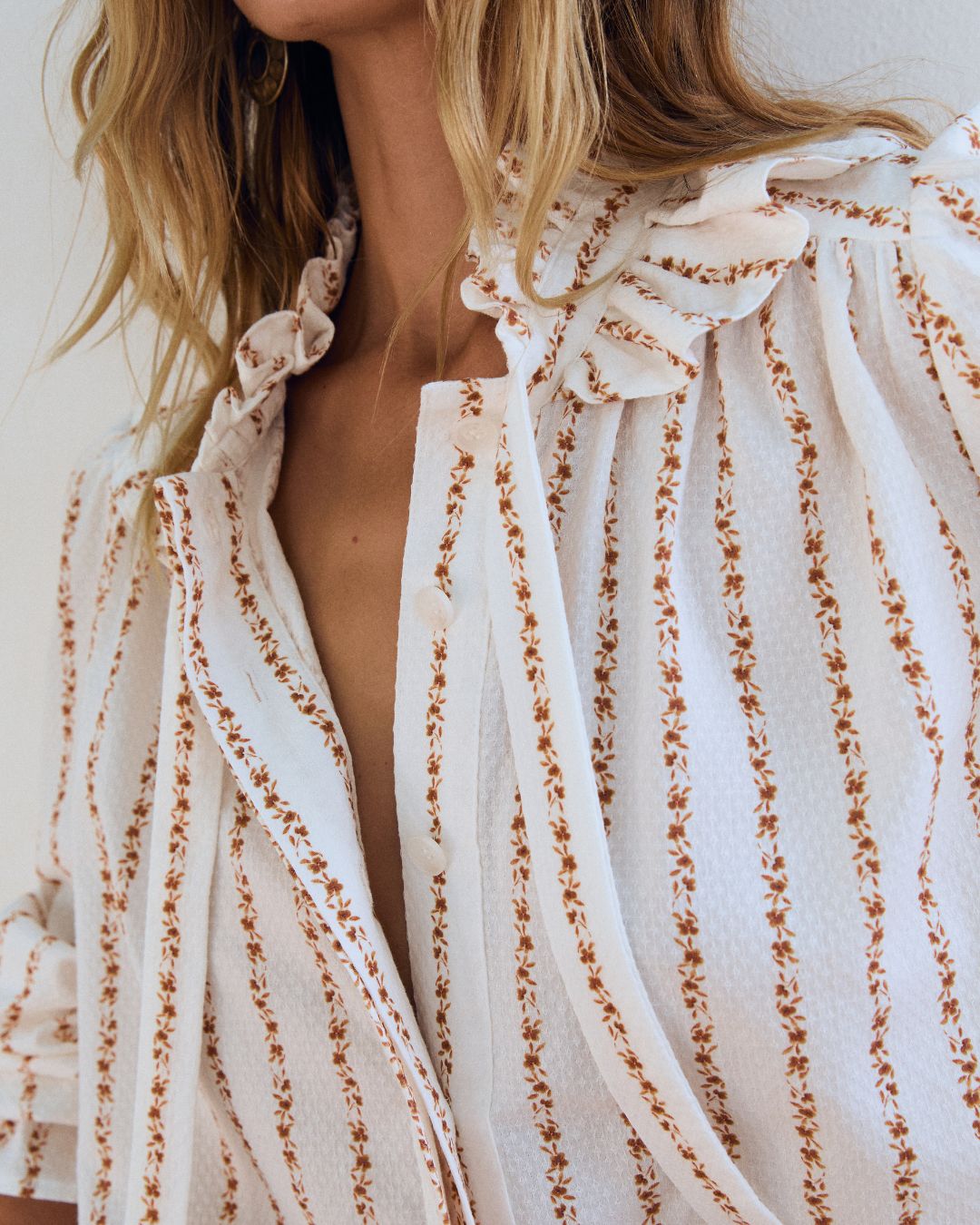 Blouse ELOISA Sand flower