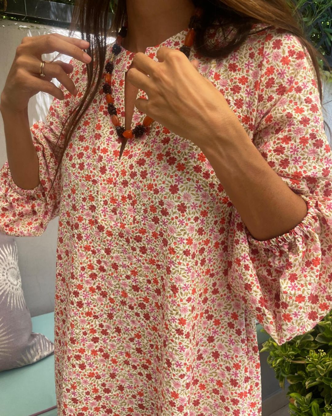 Vestido DAKOTA Floral red