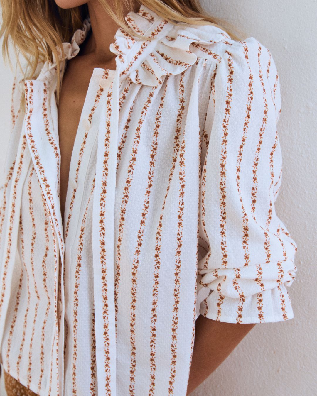 Blouse ELOISA Sand flower