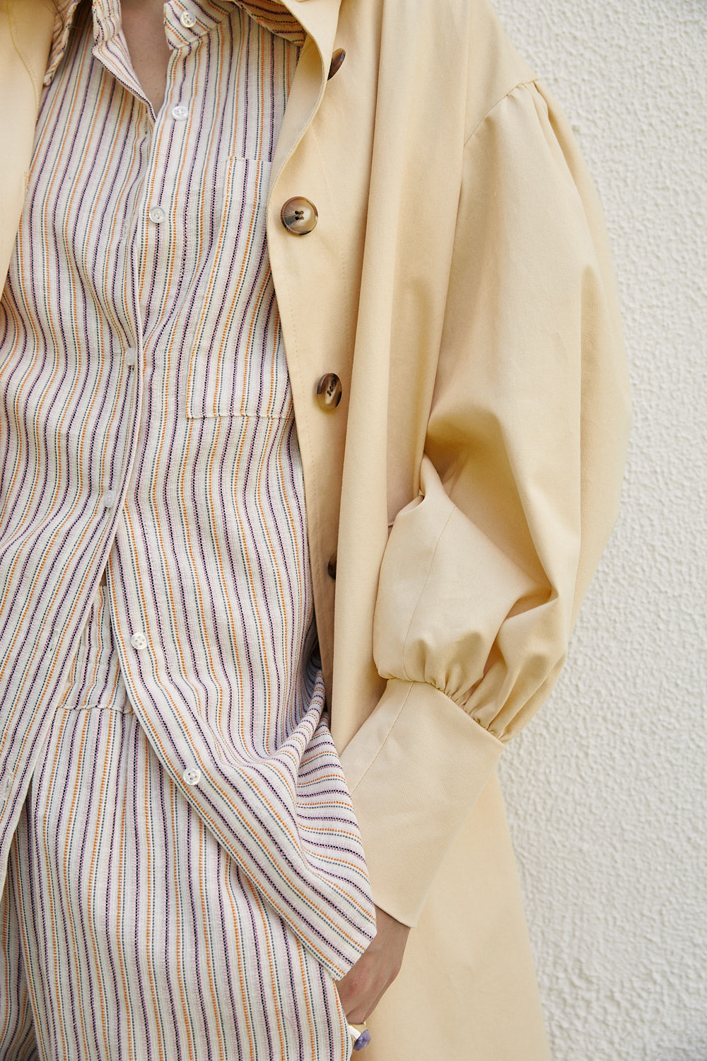 MAT sunshine trench coat