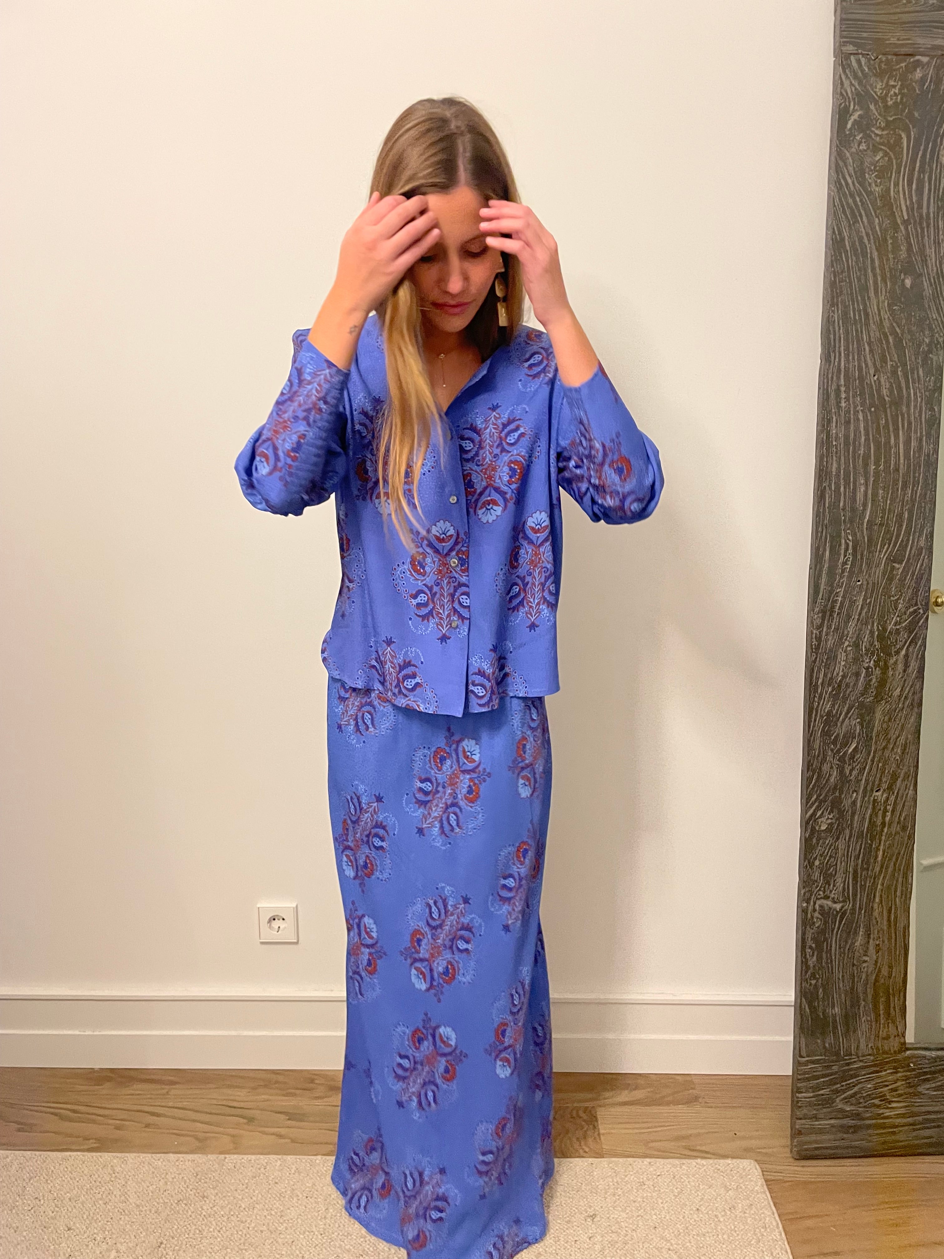 Blusa Luna Blue Winter