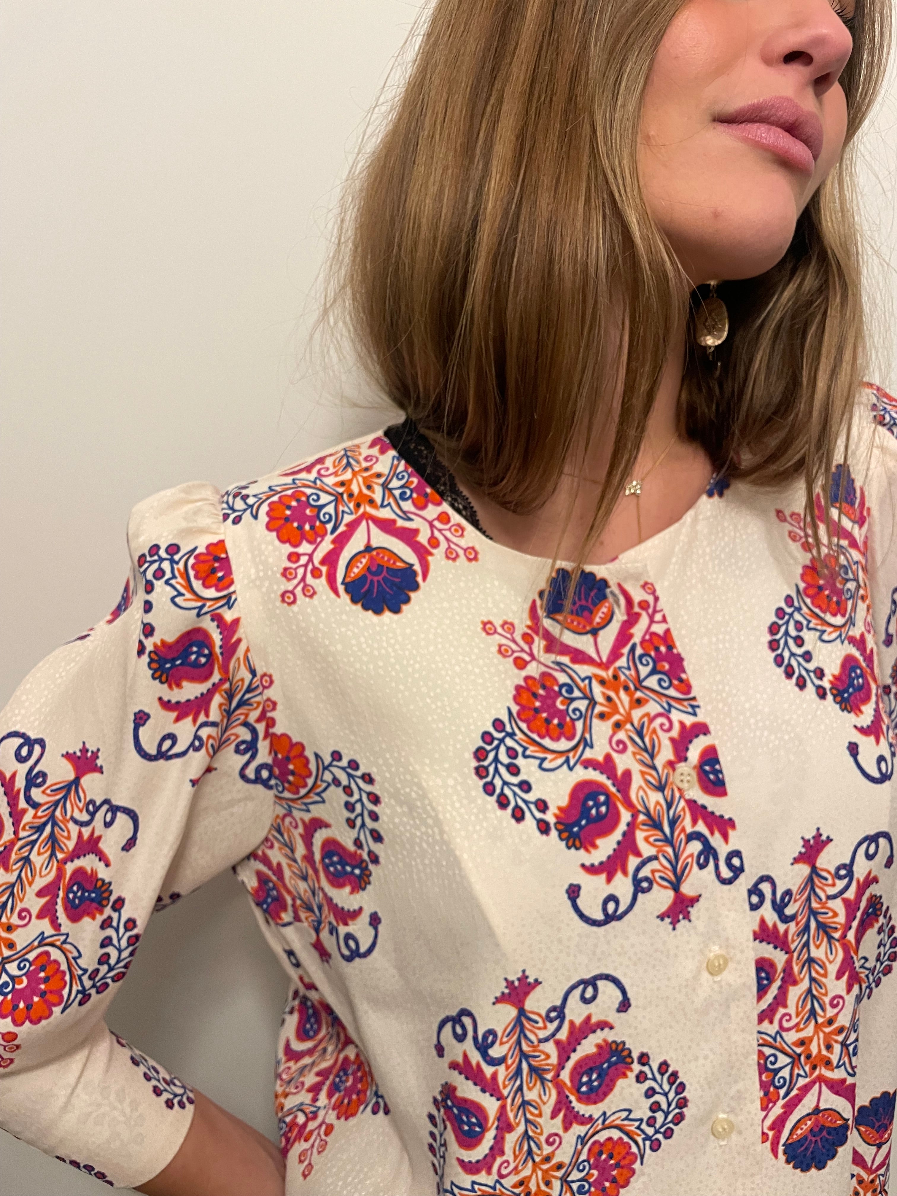 Blusa Luna white winter