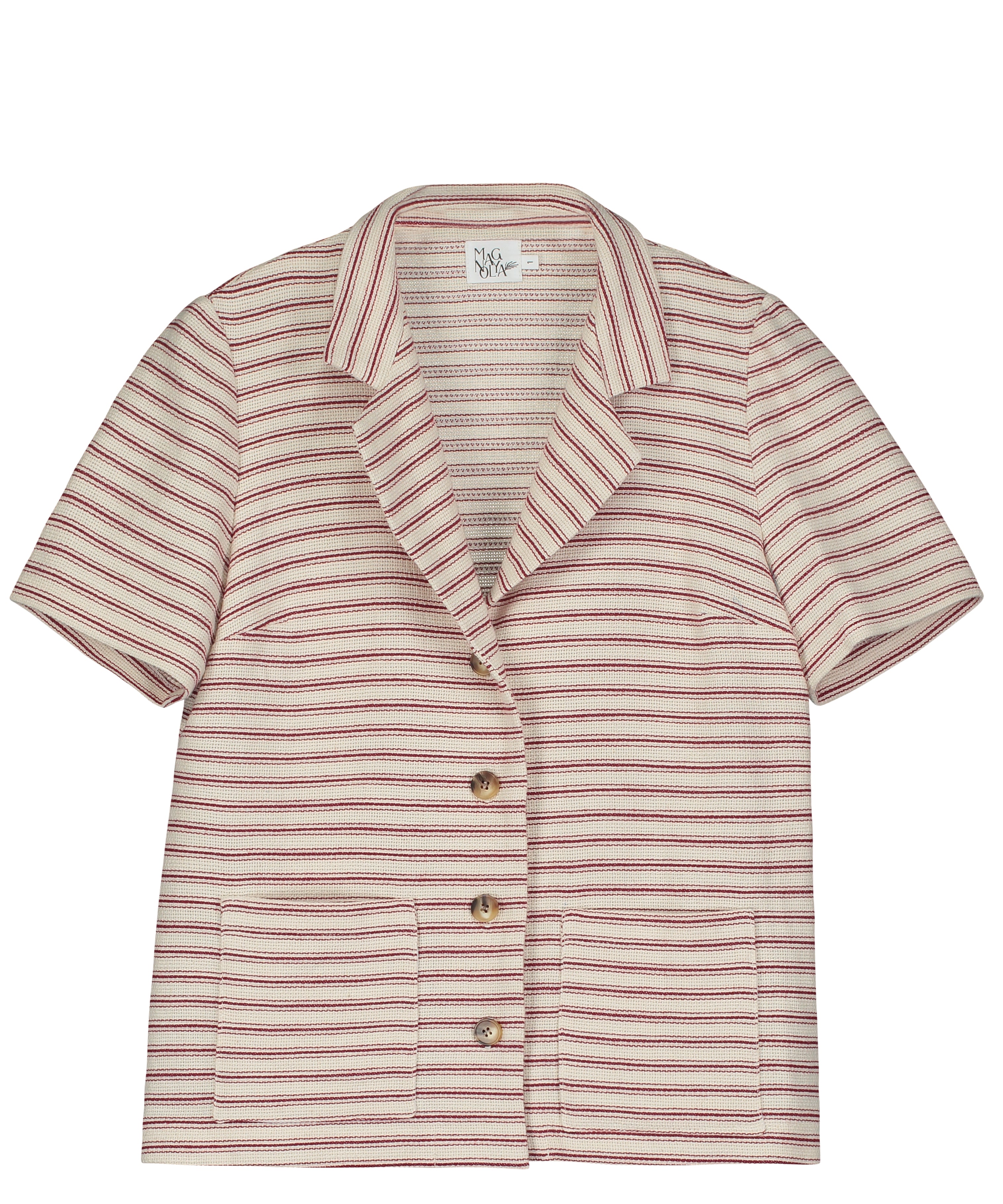 TILDA Red stripes blouse