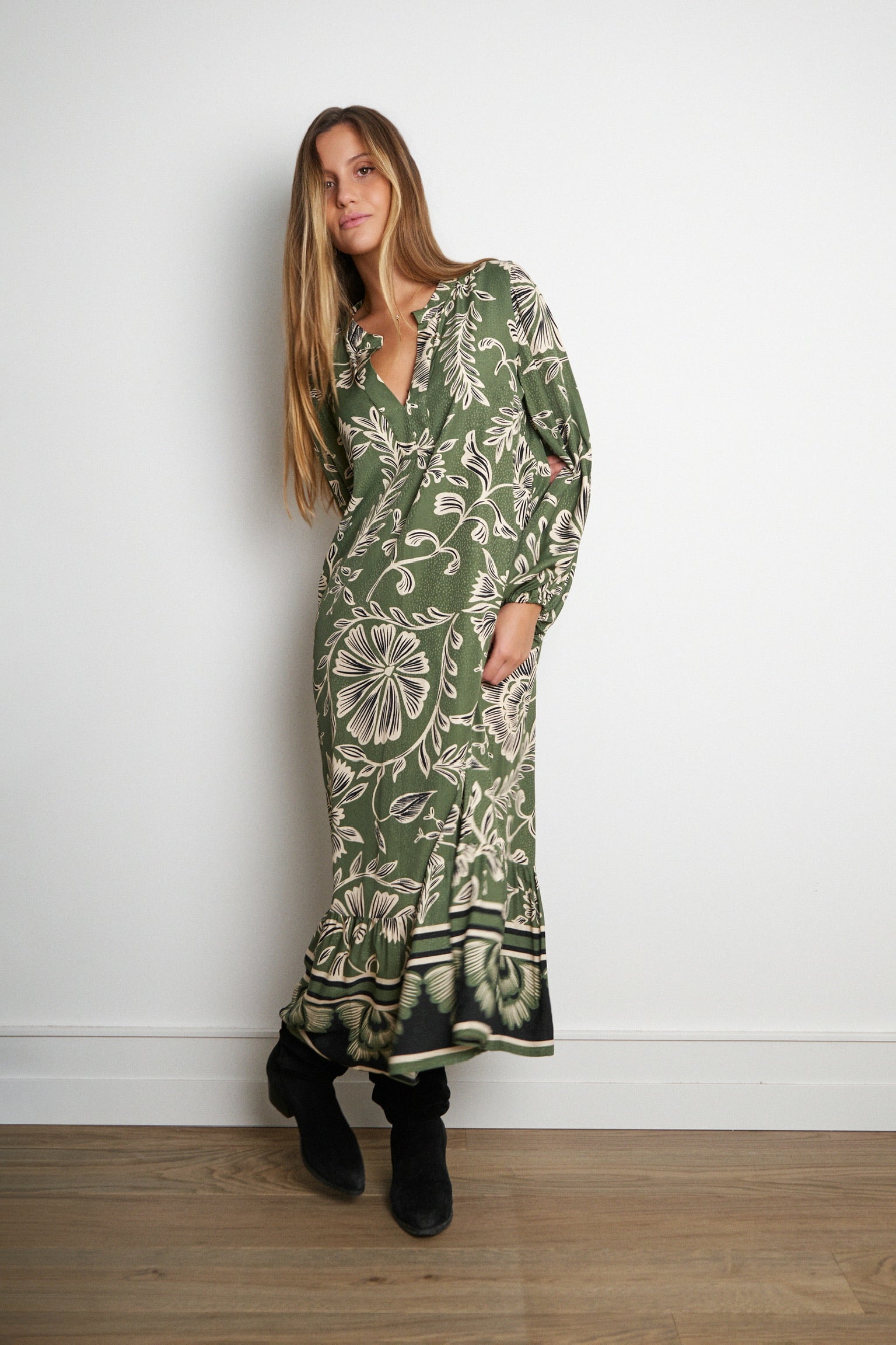 Vestido Dakota New Exotic green