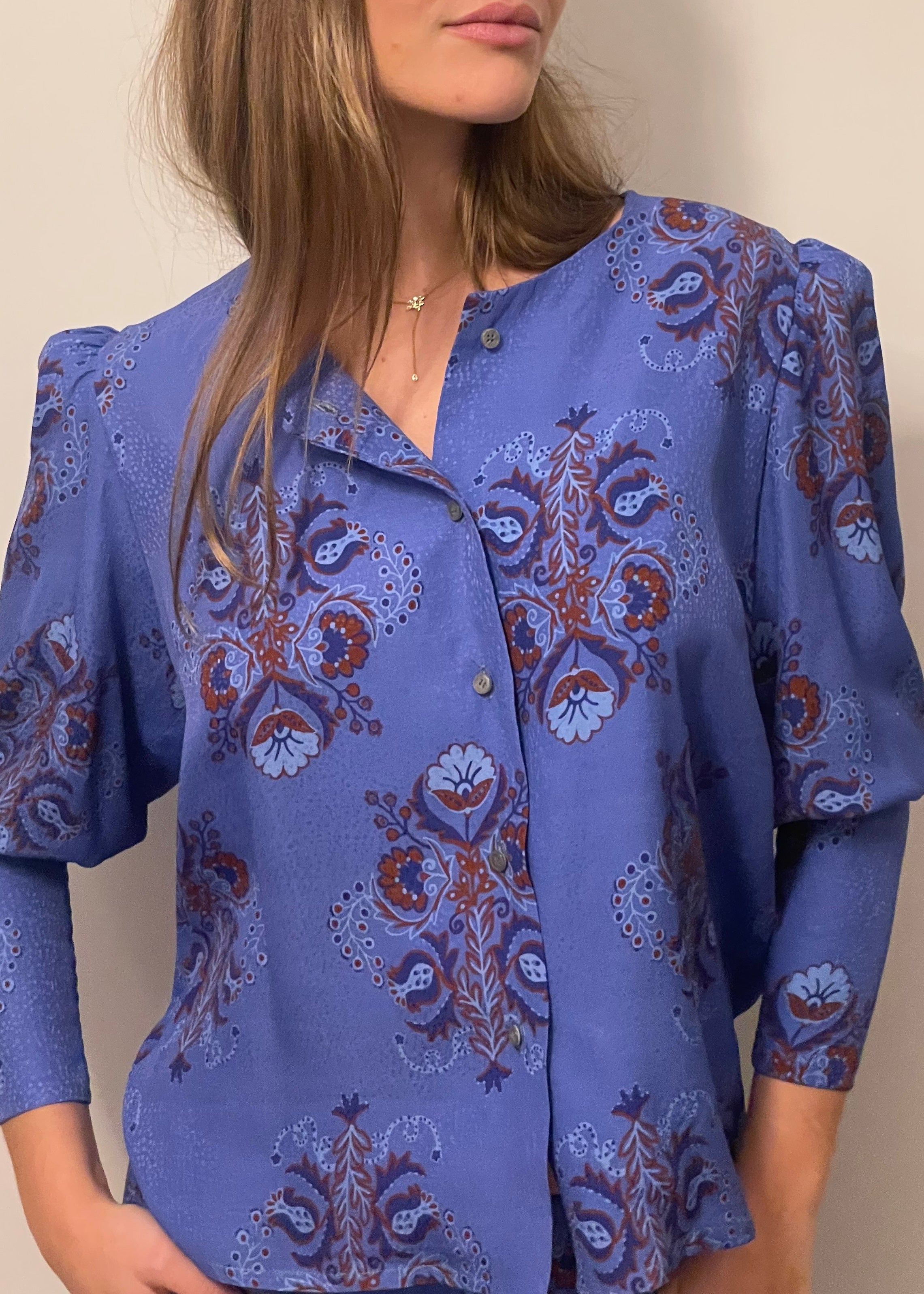 Blusa Luna Blue Winter