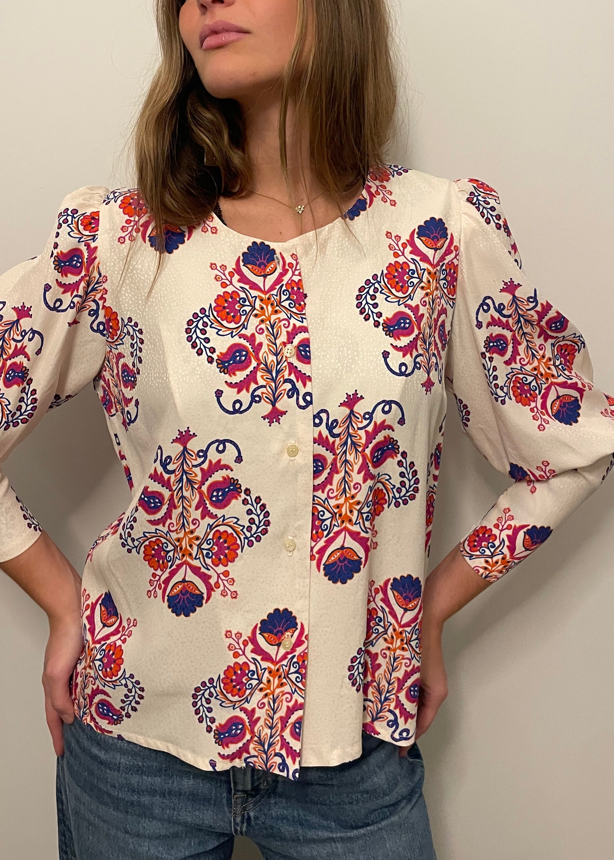 Blusa Luna white winter