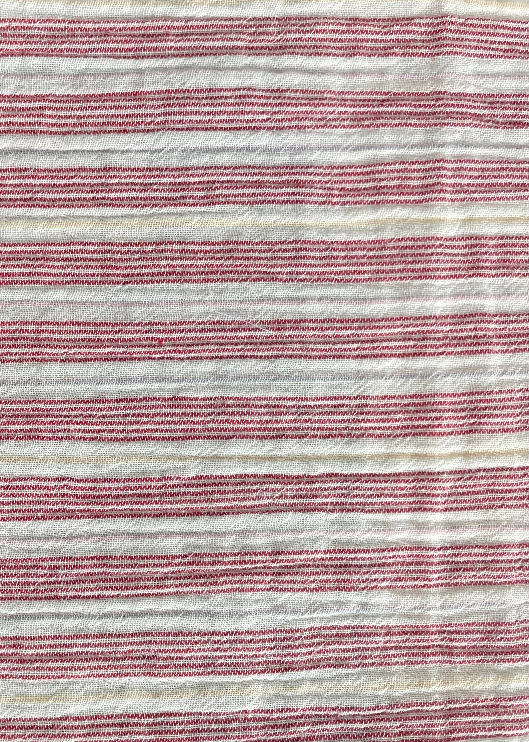 KARL vest red stripes
