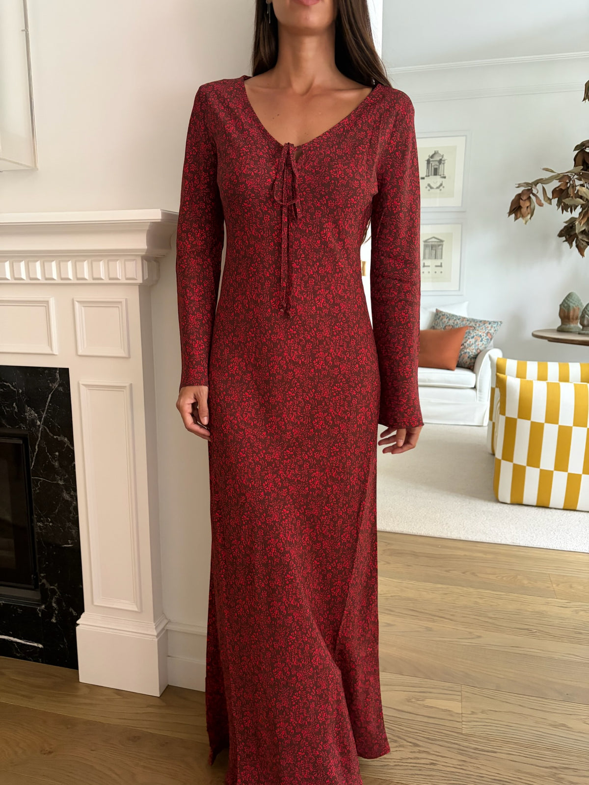 Tish Autumn Red Dress