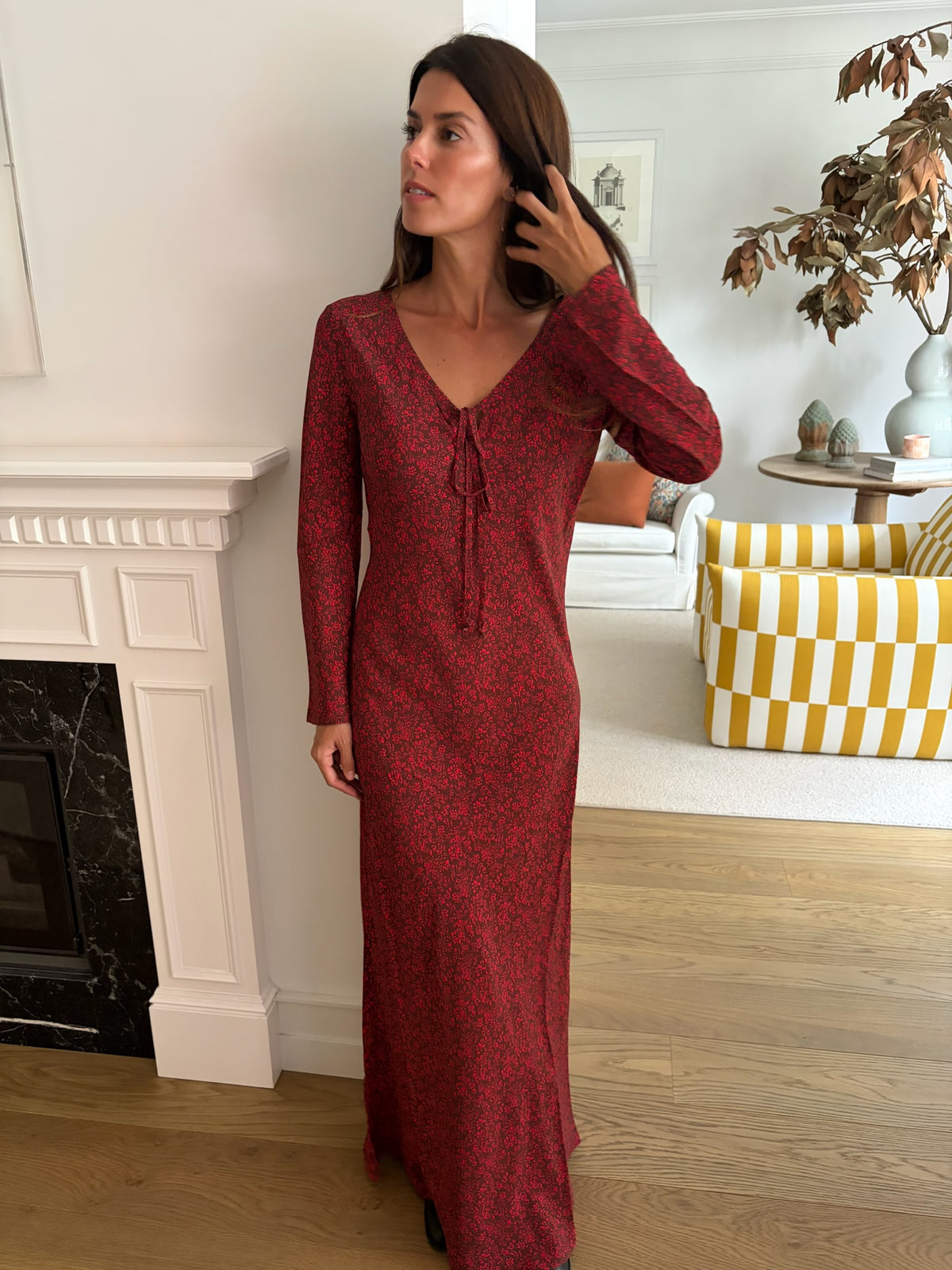 Tish Autumn Red Dress