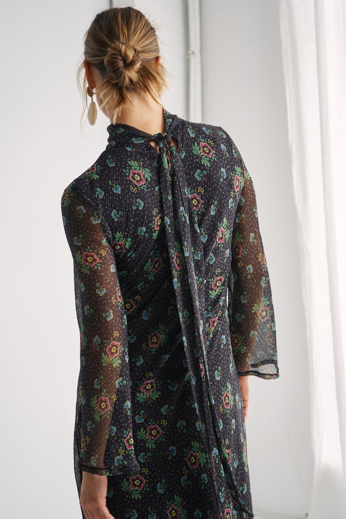 Vestido Melina Folk black