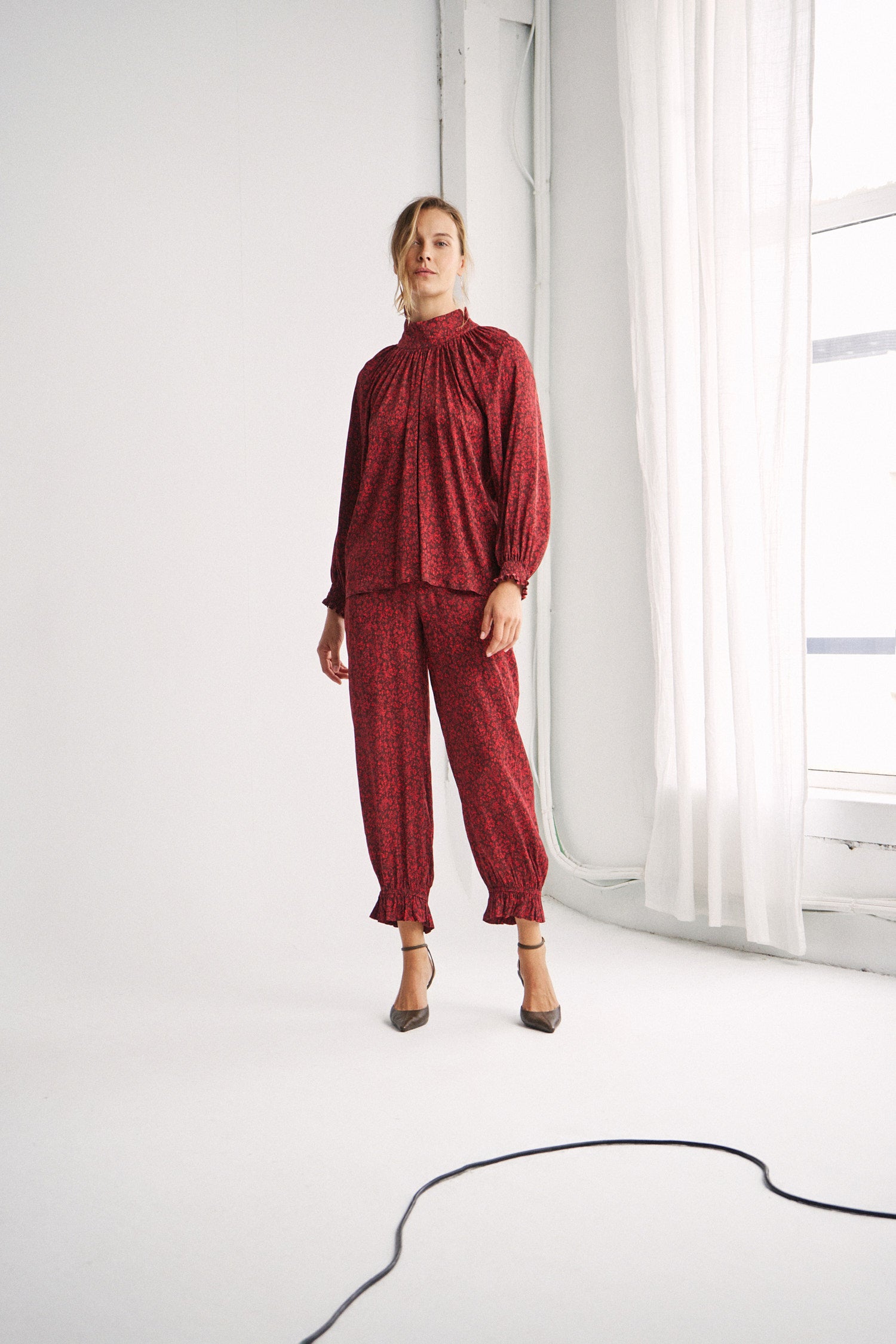 Pantalón Ruby Autunm red