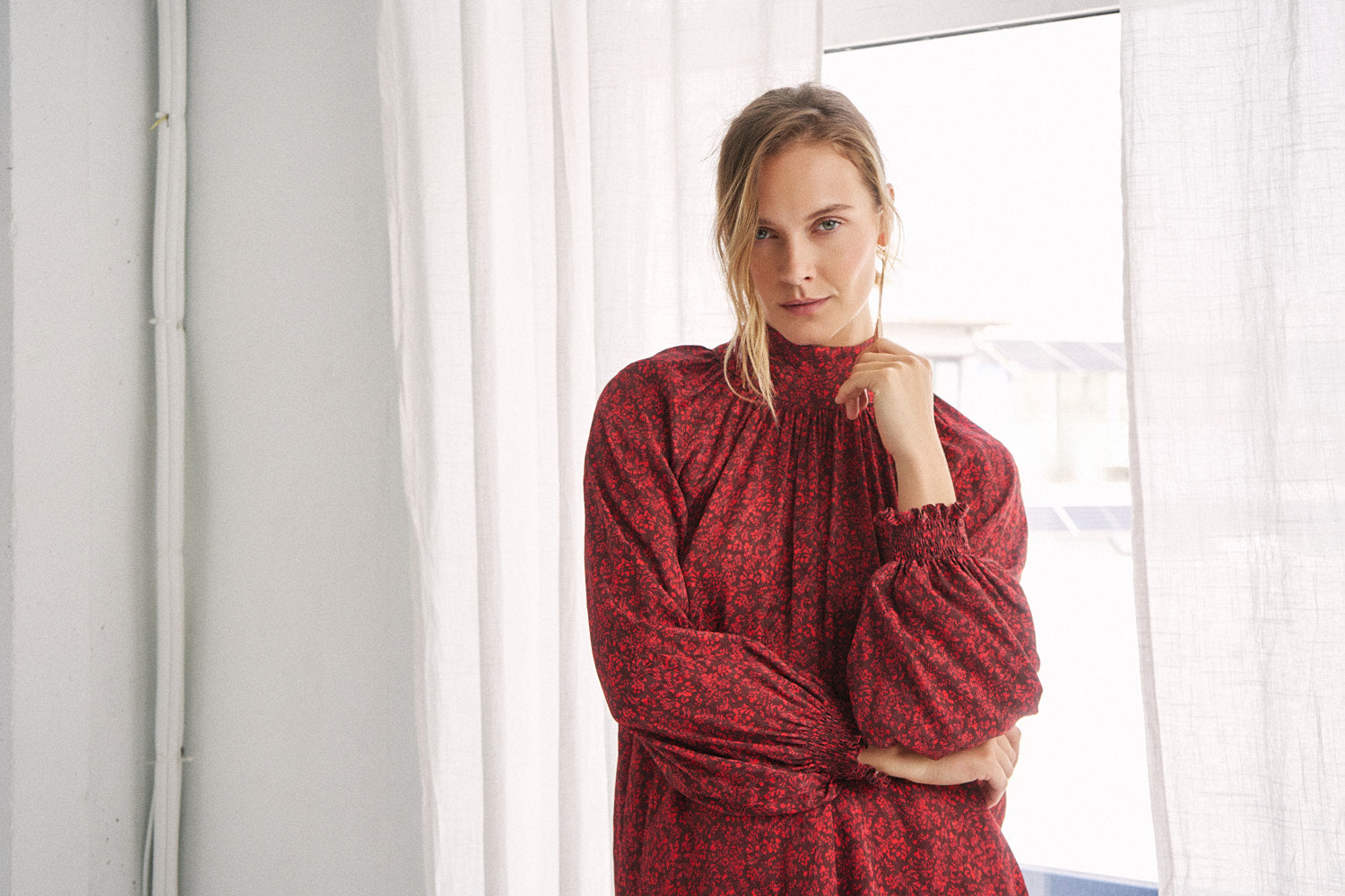 Blusa Alise Autunm red