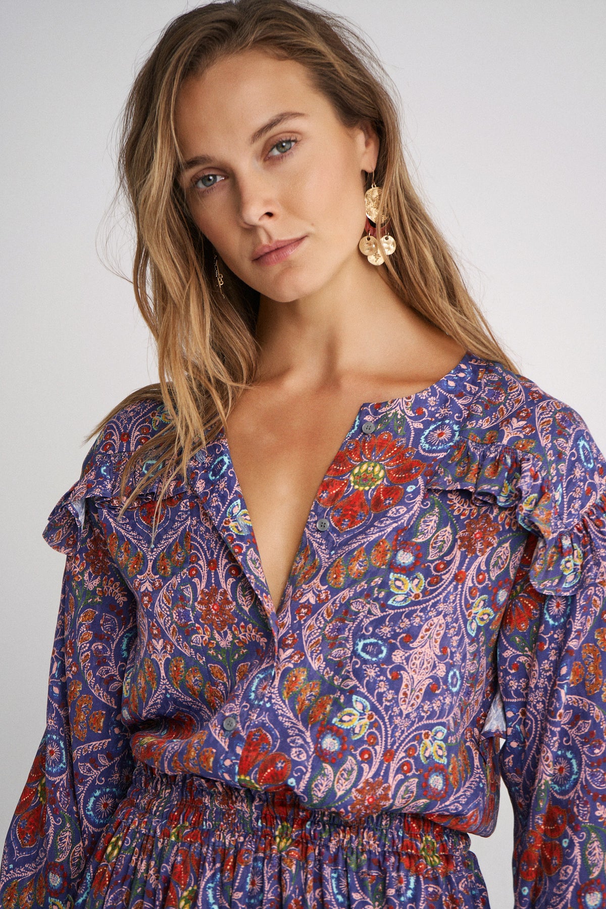 Blusa Isis Primrose blue