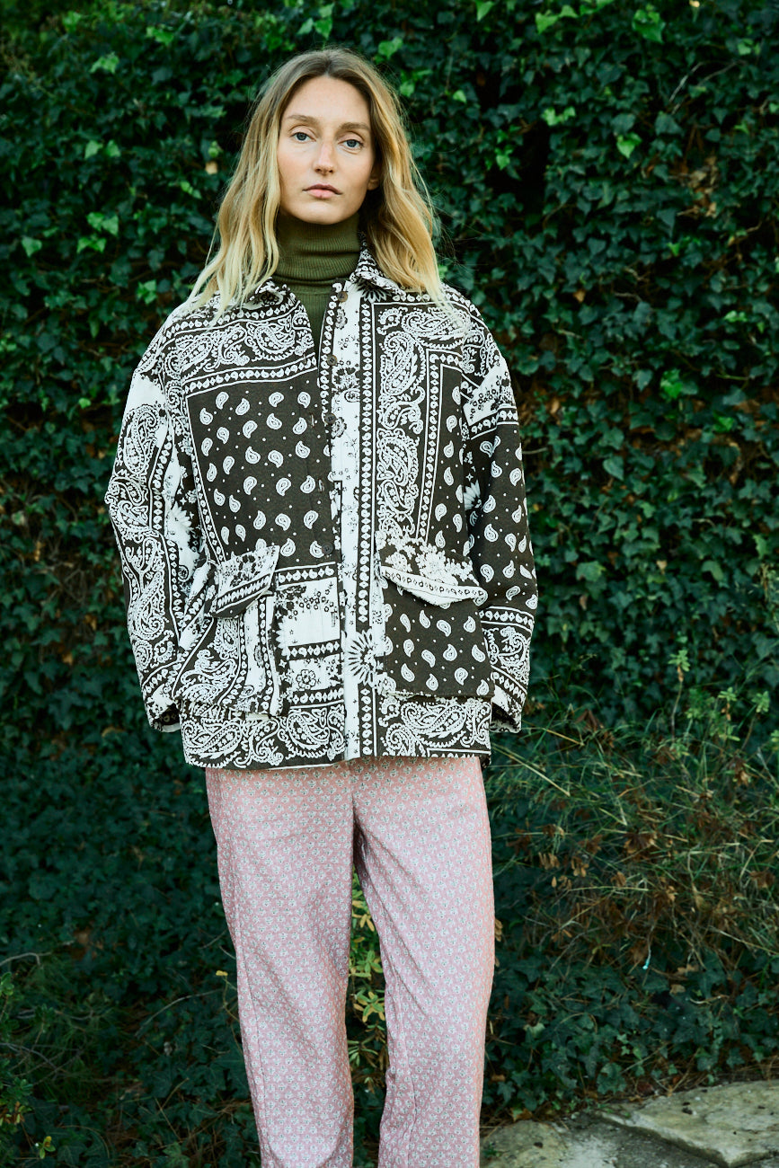 Sam Brown paisley overshirt