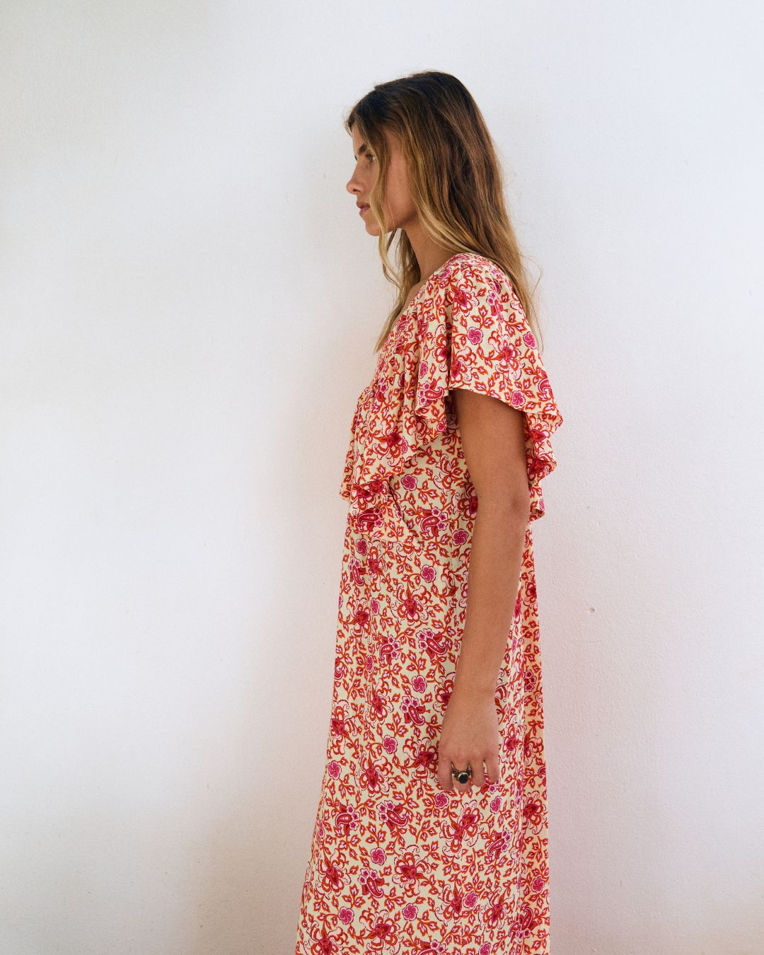 Vestido MEDEA Scarlet bloom