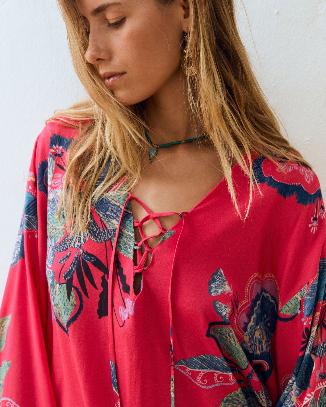 Vestido MEGAN Red ruby rush