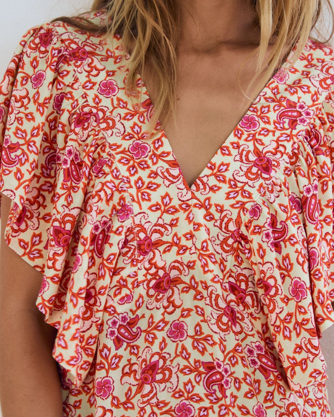 Vestido MEDEA Scarlet bloom