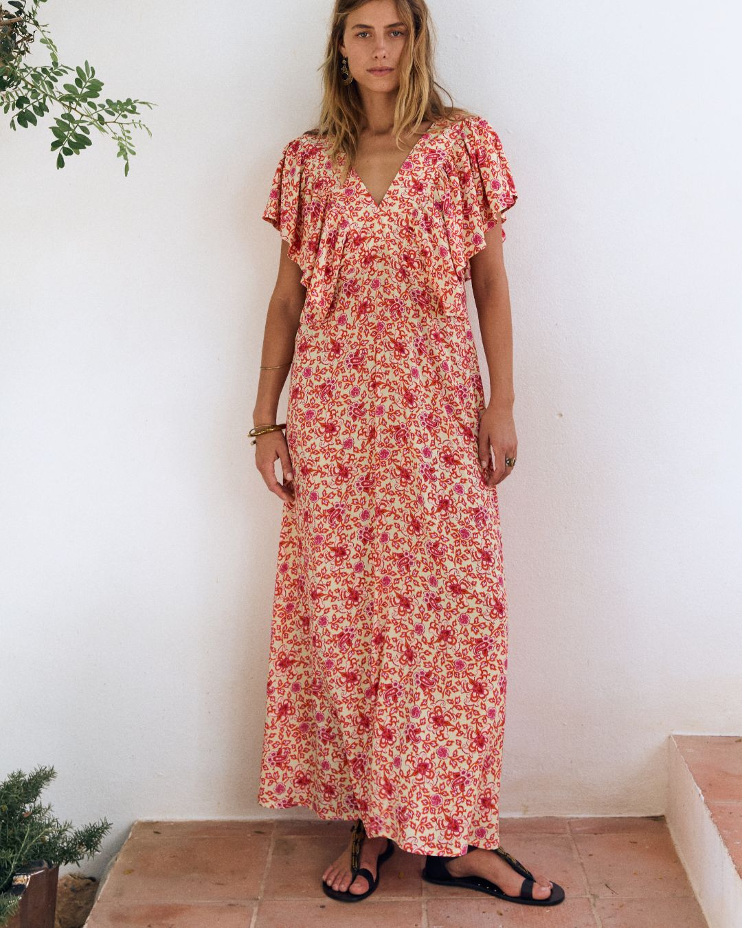 Vestido MEDEA Scarlet bloom