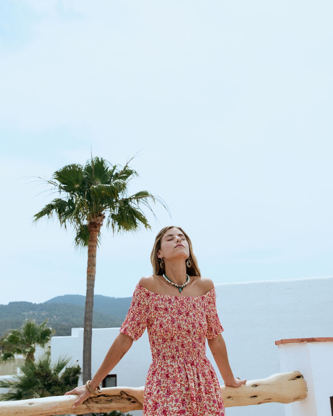 Vestido LEONORE Scarlet bloom