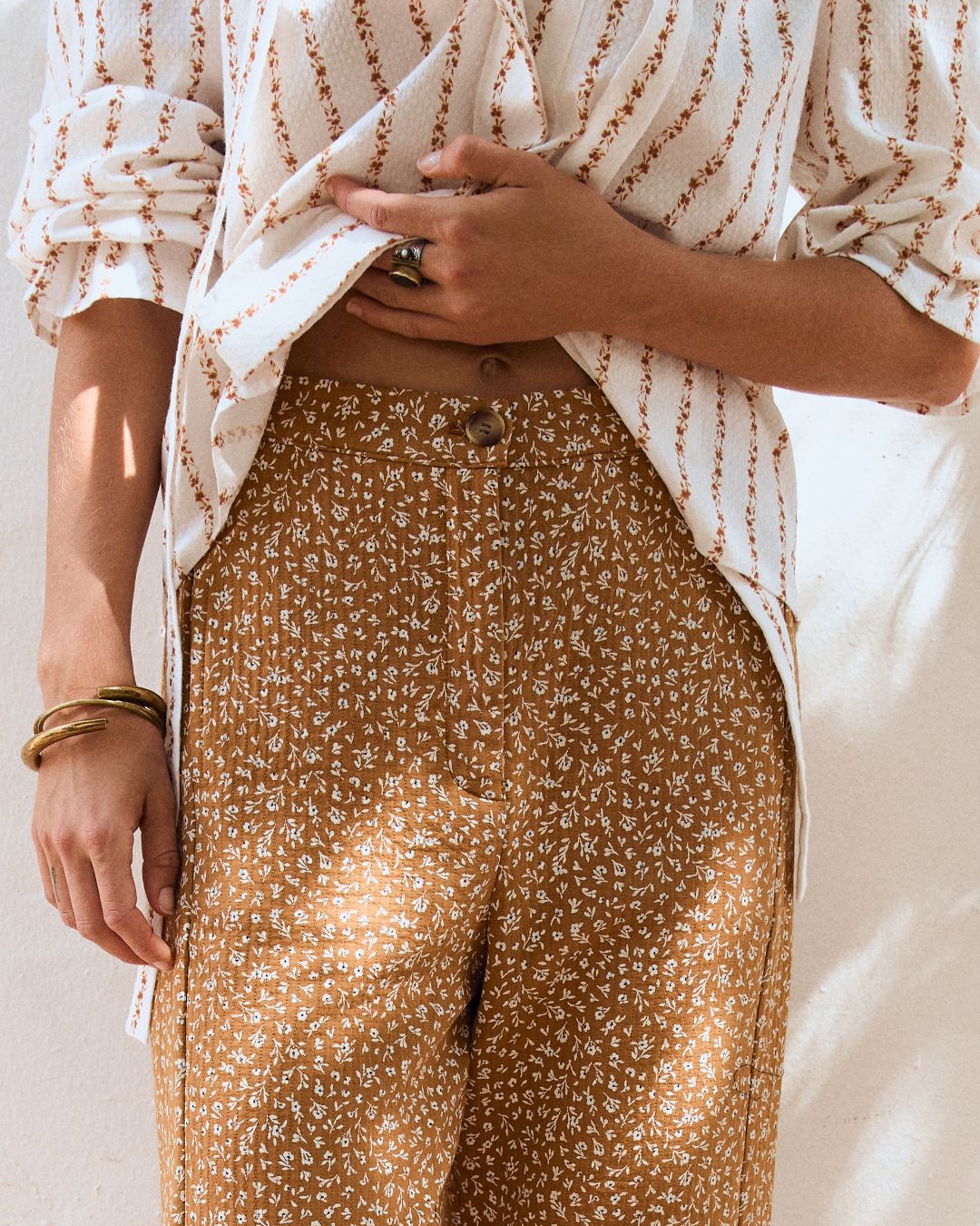 Pantalón RAYAN Moustard flowers