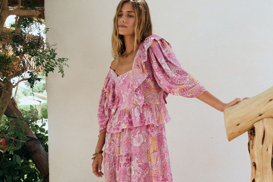 Vestido LIS Rose reverie