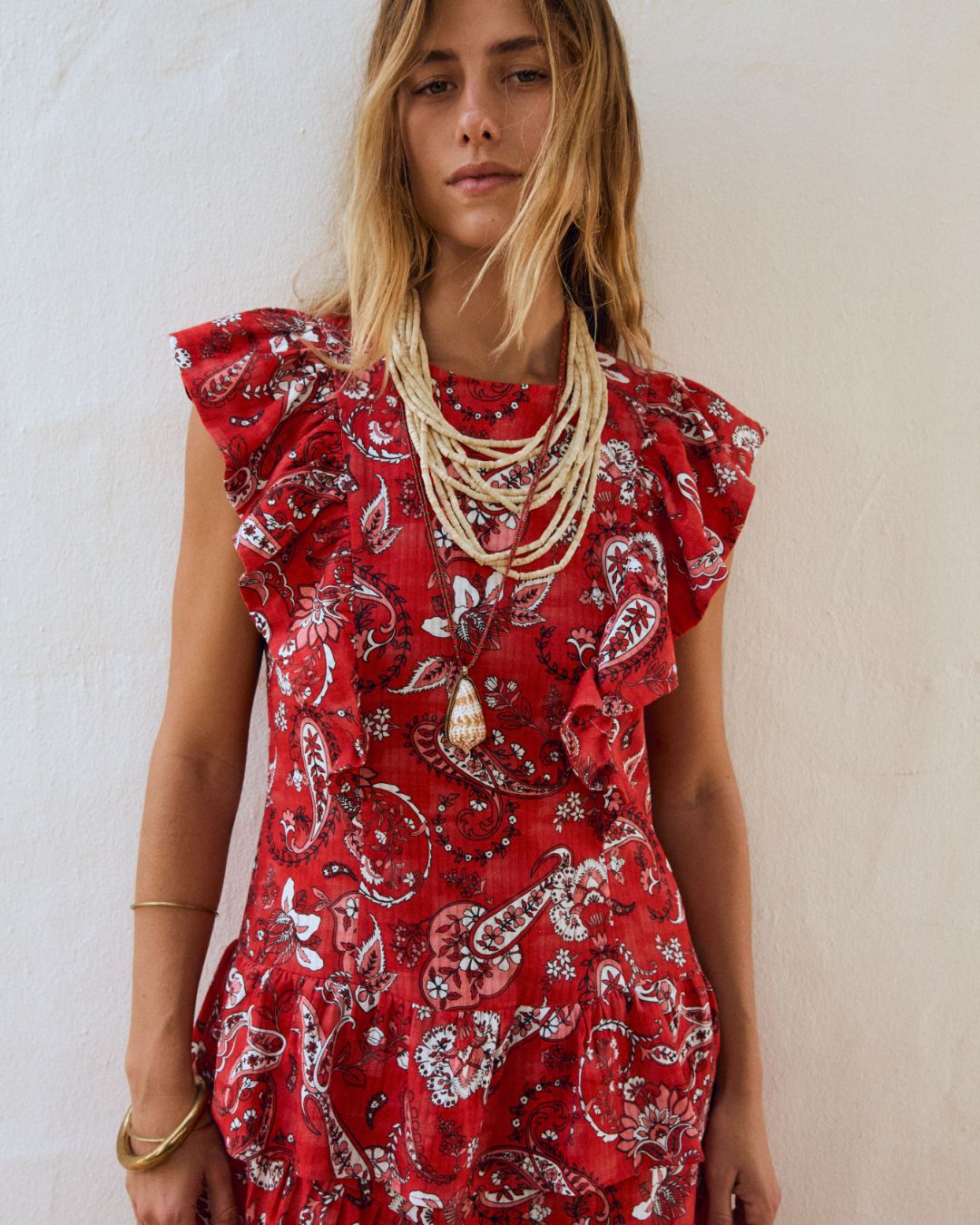 Vestido BRIANA Red passion