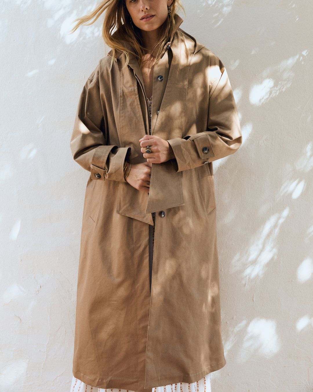 Abrigo RINGO Loneta marrón