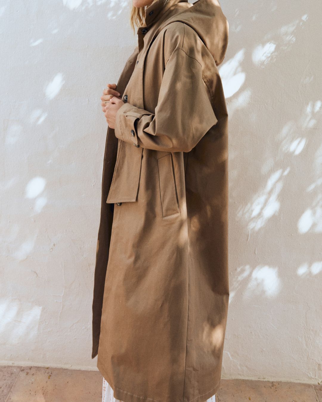 Abrigo RINGO Loneta marrón