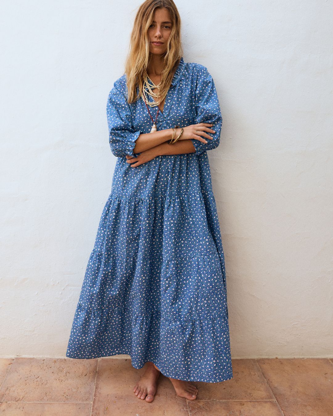 Vestido LAURA Midnight bloom
