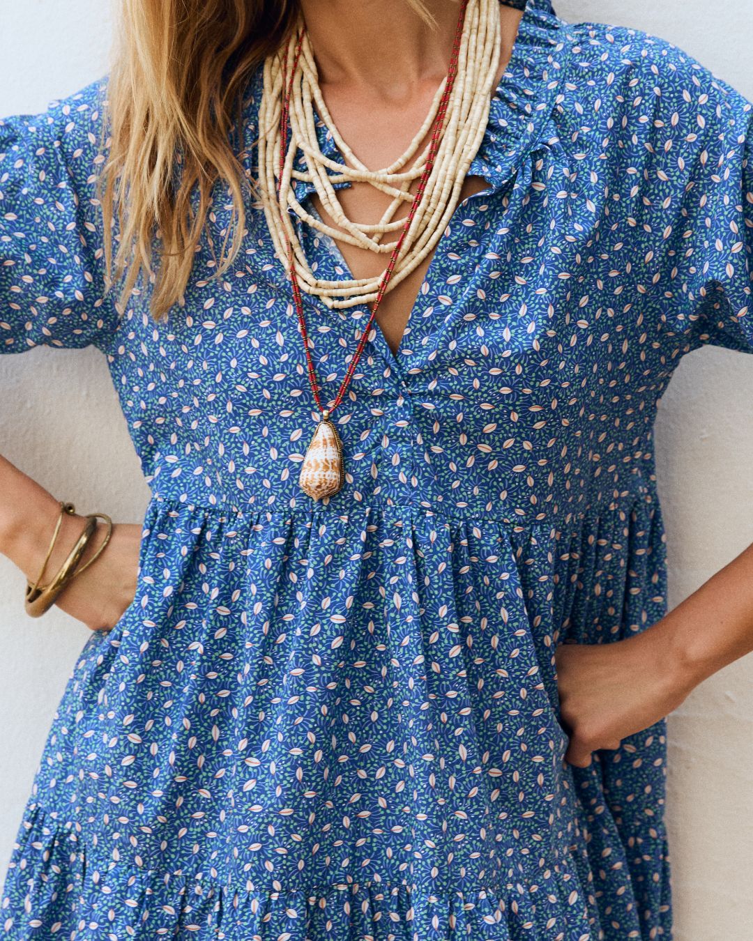 Vestido LAURA Midnight bloom