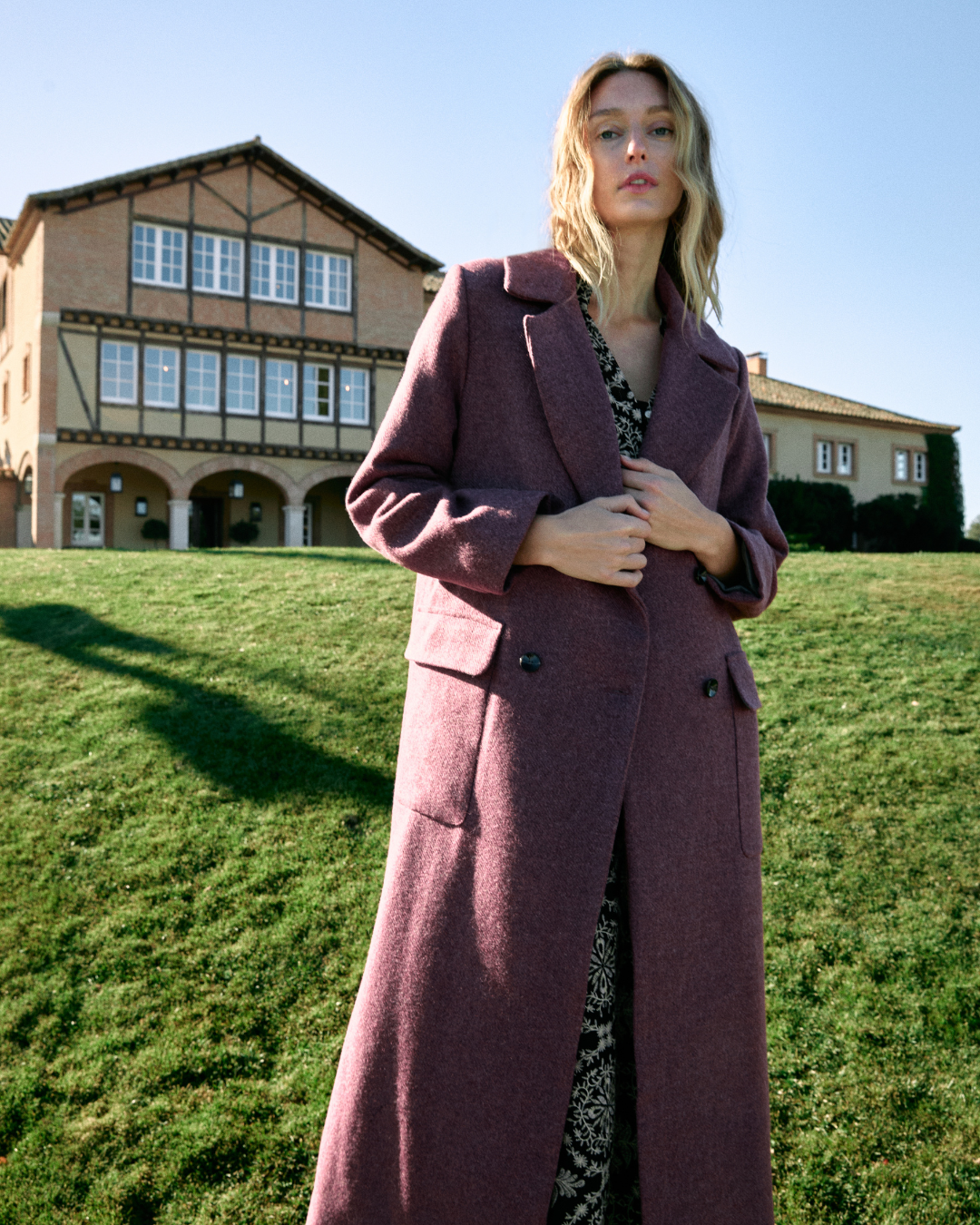 Jackson cherry coat