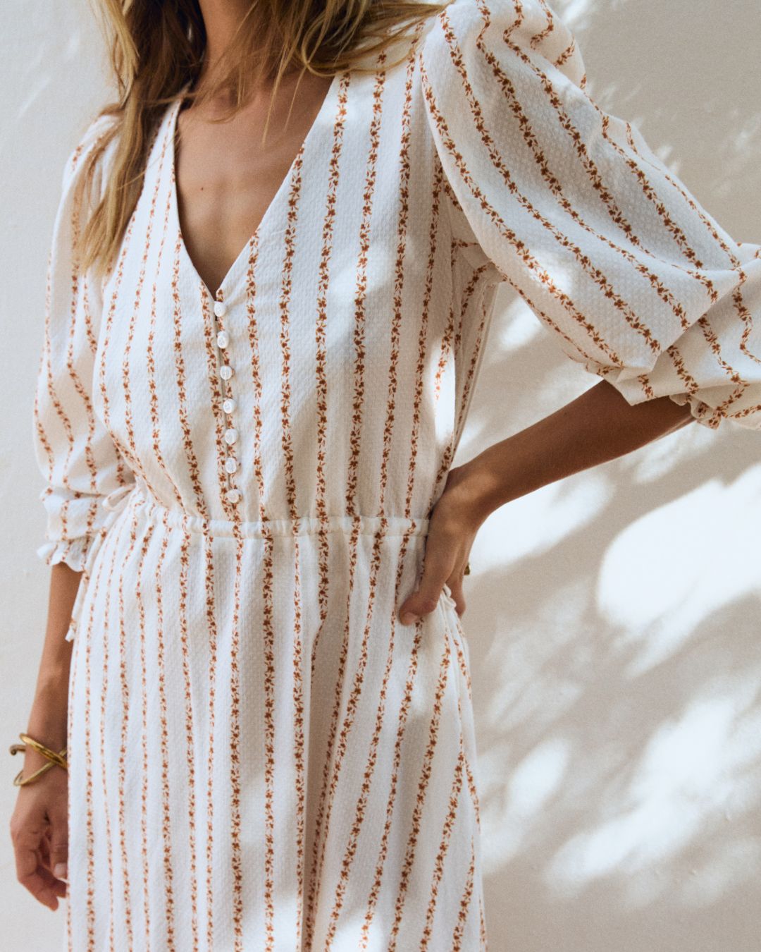 ELIN Sand flower dress
