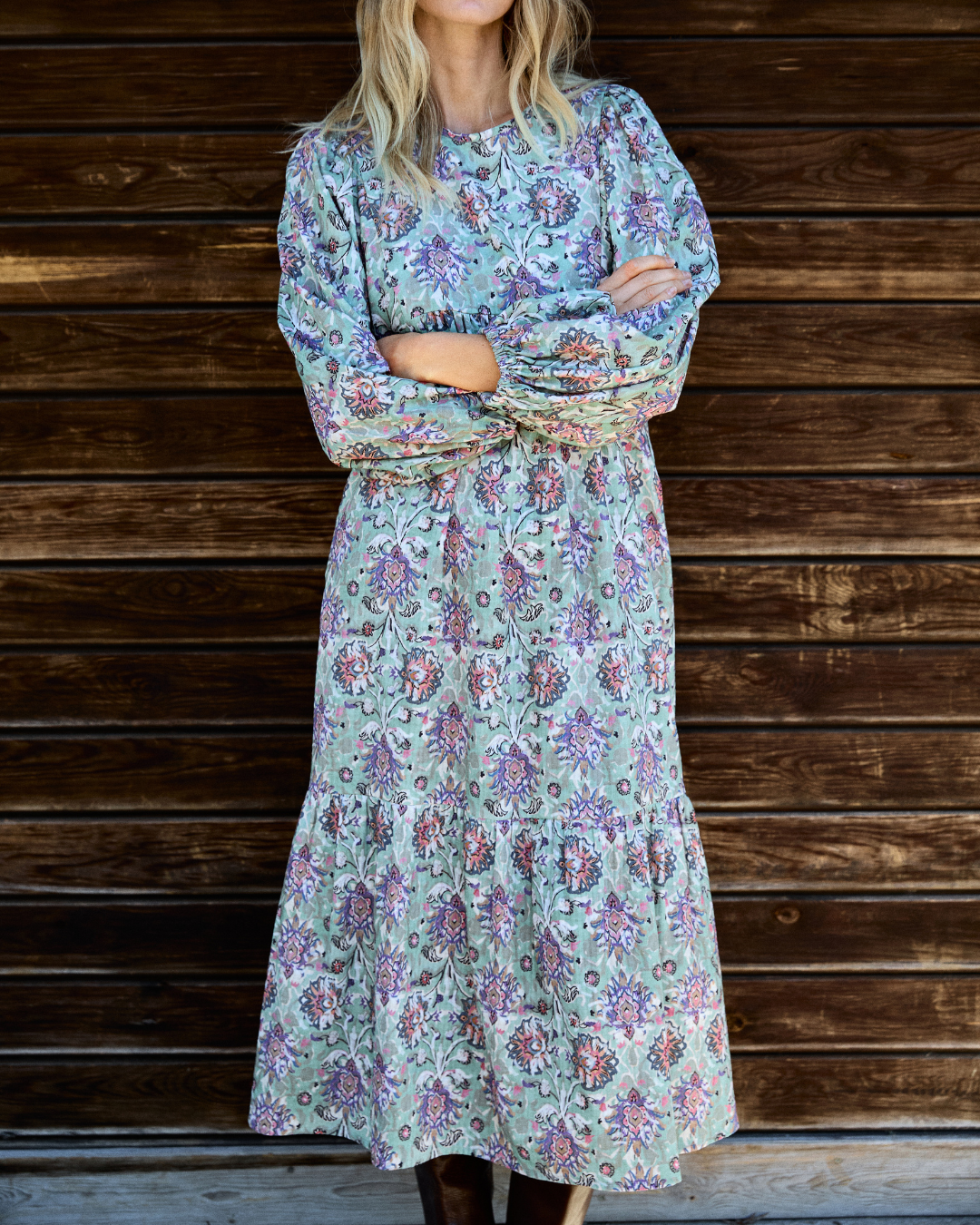 Vestido Bernie Green