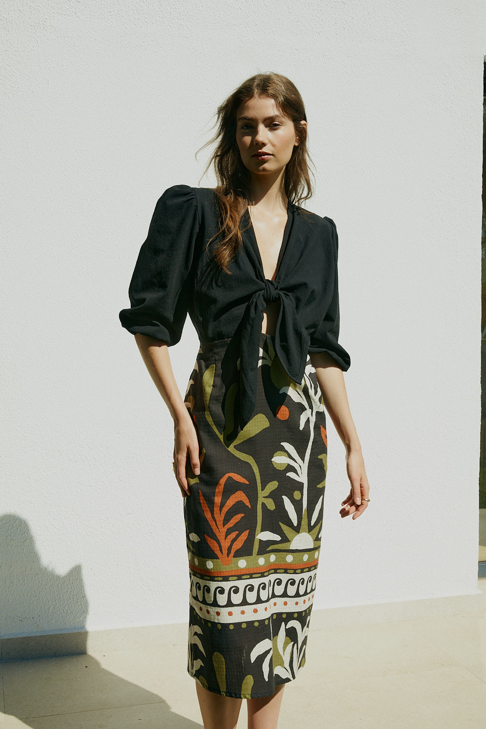 Vestido LUISA Nayarit sunset