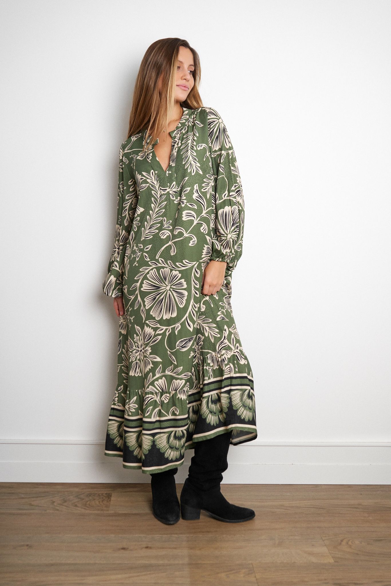 Vestido Dakota New Exotic green