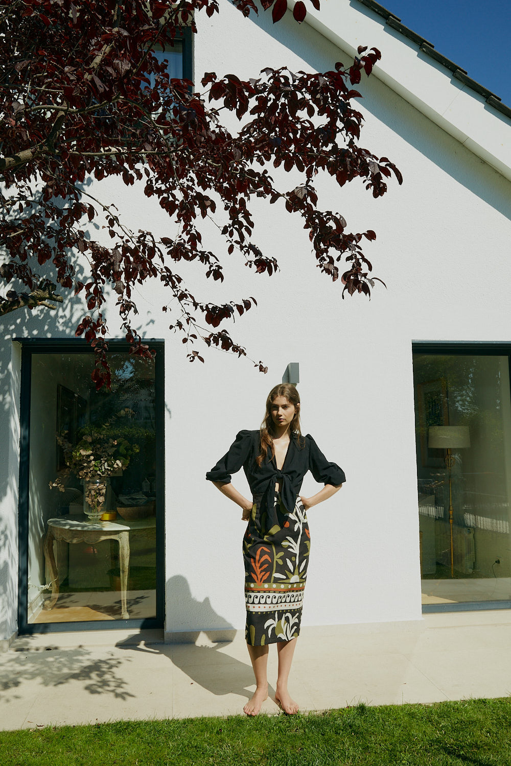 Vestido LUISA Nayarit sunset